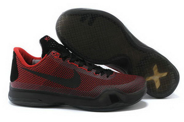 Nike Kobe X(10) Black Red Sneakers Italy - Click Image to Close